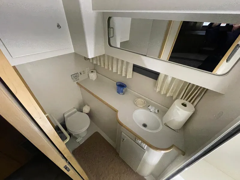 Slide: The Image of Carver 440 Aft Cabin Motor Yacht 1995 - 53