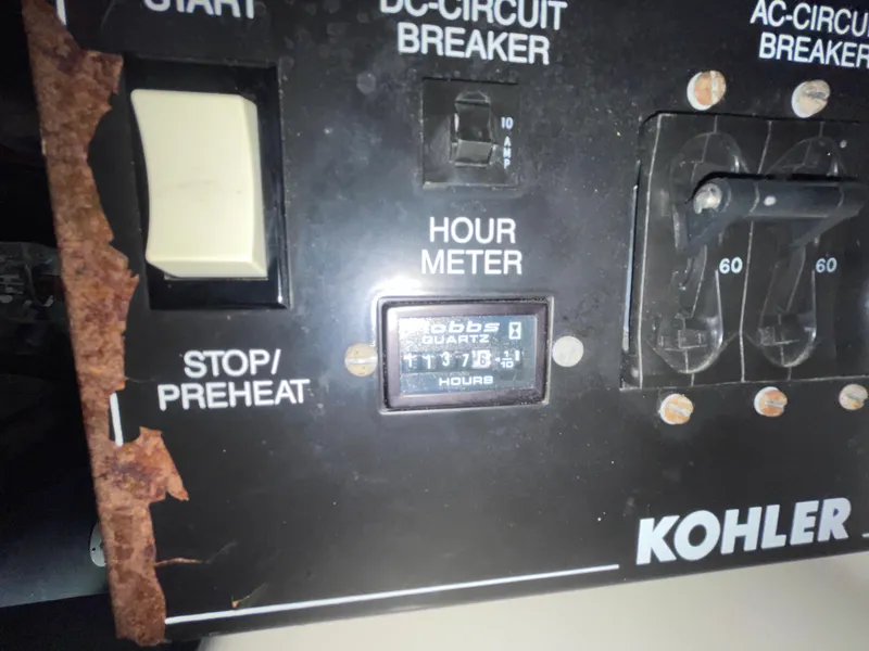 Slide: The Image of Carver 440 Aft Cabin Motor Yacht 1995 - 62