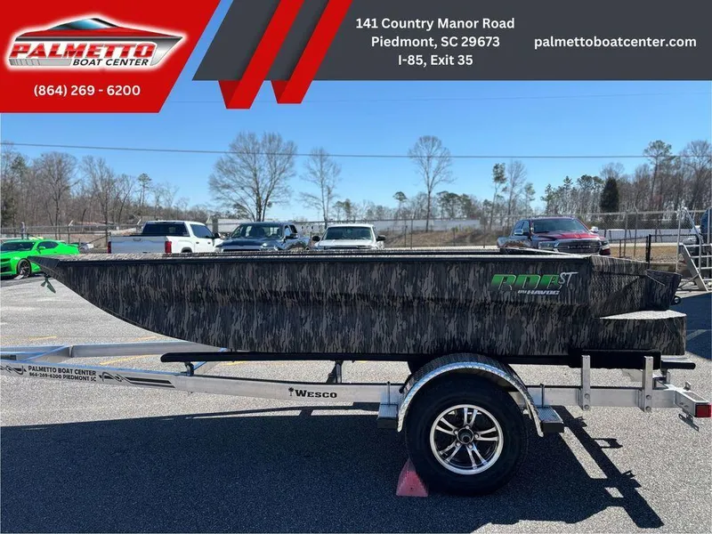 The Image of Havoc RDBST 1553 boat on trailer at Palmetto Boat Center, Piedmont, SC. - 1