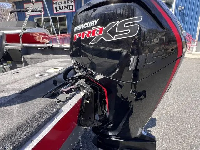 Slide: The Image of 2023 Lund 1775 Impact XS Sport with Mercury Pro XS 115 outboard motor. - 17