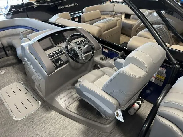 Slide: The Image of Bennington 24LX SPS Sport Arch Tri-Toon Pontoon 2023 - 24