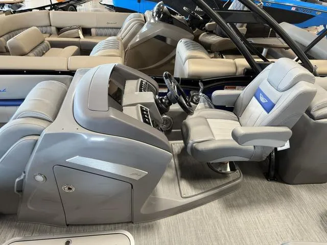 Slide: The Image of Bennington 24LX SPS Sport Arch Tri-Toon Pontoon 2023 - 25