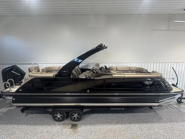 Slide: The Image of Bennington 25QFB ESP Tri-Toon Pontoon 2025 - 2