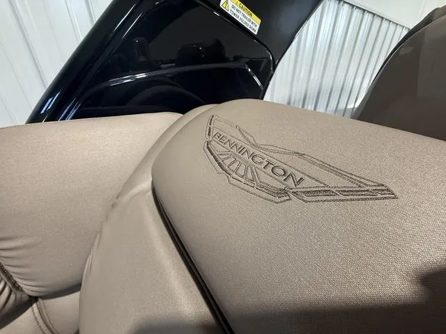 Slide: The Image of Bennington 25QFB ESP Tri-Toon Pontoon 2025 - 25