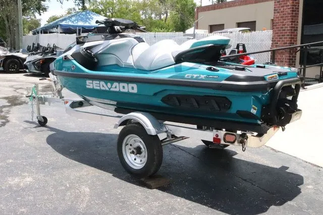 Slide: The Image of Sea-Doo GTX™ Limited 325 Teal Metallic 2025 - 4