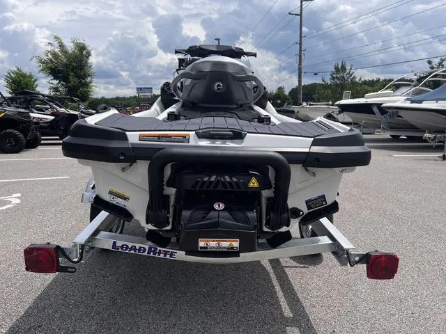 Slide: The Image of 2025 Sea-Doo Waverunner GTX LTD 325 on Load Rite trailer, rear view. - 5