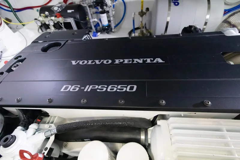 Slide: The Image of Volvo Penta D6-IPS650 engine in 2023 Tiara Yachts C44 Coupe. - 39