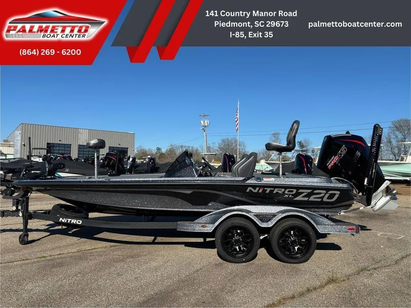 Slide: The Image of 2025 Nitro Z20 XL Pro boat at Palmetto Boat Center, Piedmont, SC. - 1
