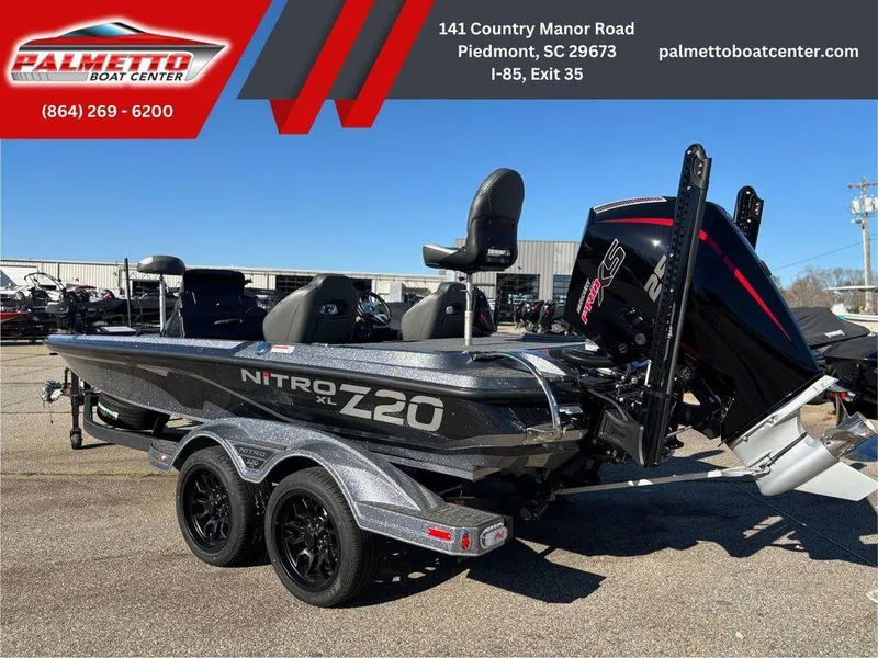 Slide: The Image of 2025 Nitro Z20 XL Pro boat at Palmetto Boat Center, Piedmont, SC. - 2