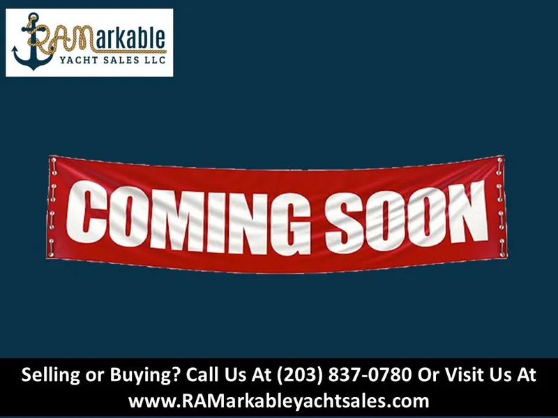 Slide: The Image of Coming soon banner for 1996 Rinker 300 Fiesta Vee at RAMarkable Yacht Sales. - 1