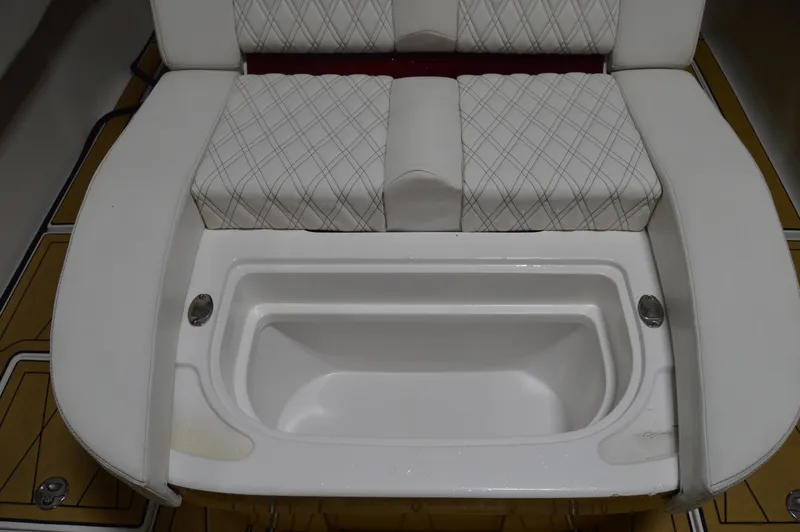 Slide: The Image of Luxury seating with storage on 2017 Statement 380 Open boat. - 30