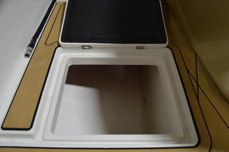 Slide: The Image of Open storage compartment on 2017 Statement 380 Open boat. - 34