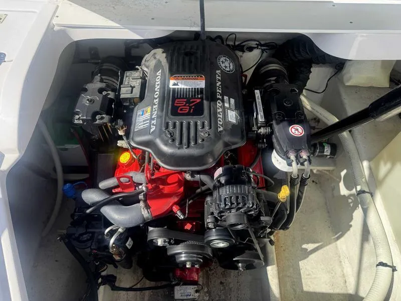 Slide: The Image of Engine compartment of a 2007 Four Winns 224 Funship with Volvo Penta 5.7 GXi engine. - 1