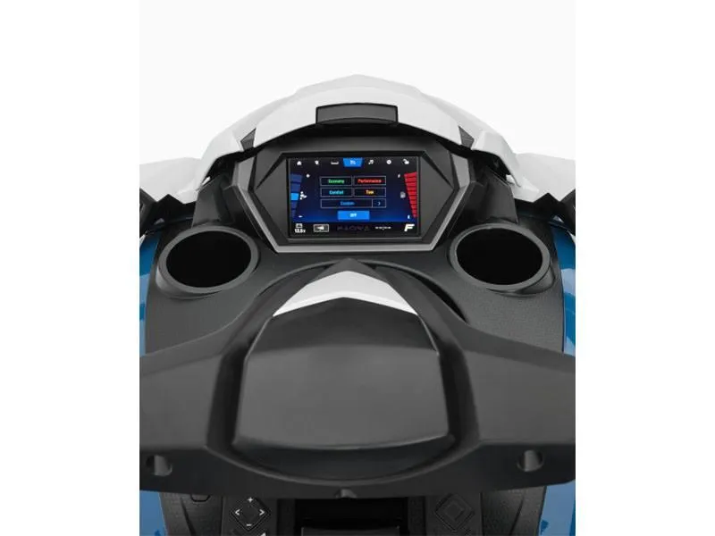 Slide: The Image of 2024 Yamaha FX Cruiser SVHO dashboard with audio system and digital display. - 3