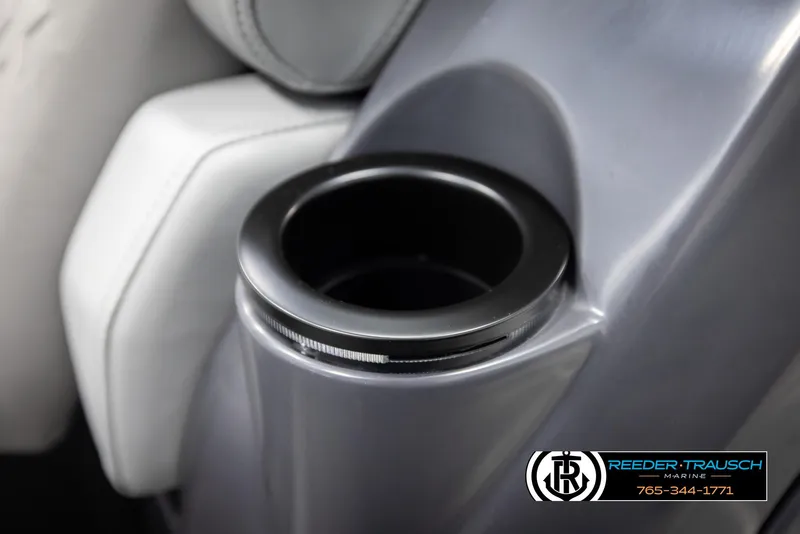 Slide: The Image of Cup holder in 2025 Bennington 22 MFBSE boat interior, featuring sleek design and comfort. - 39