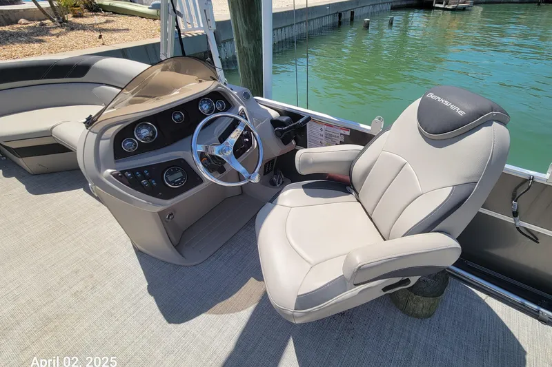 Slide: The Image of 2021 Berkshire 24' Tritoon - Salt Water Edition - 10