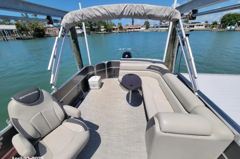 Slide: The Image of 2021 Berkshire 24' Tritoon - Salt Water Edition - 7
