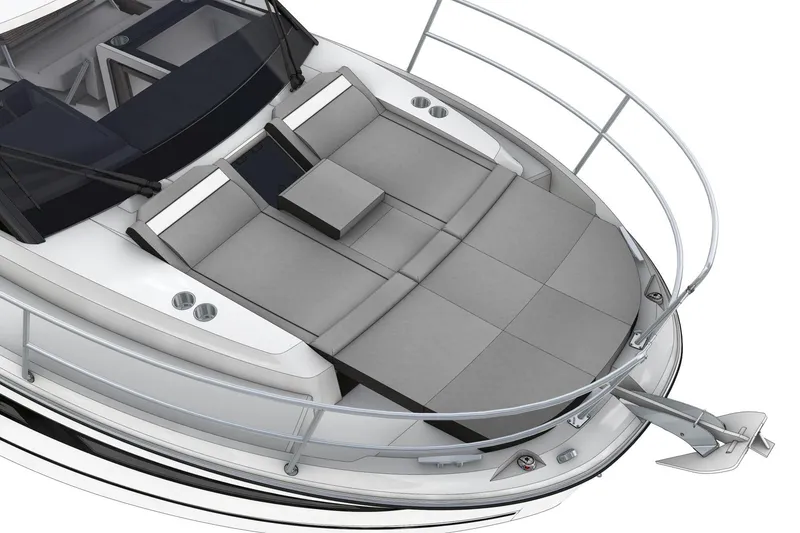 Slide: The Image of 2025 Jeanneau NC 895 Series 2 boat with spacious sunbathing deck and sleek design. - 93