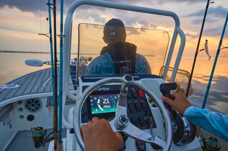 Slide: The Image of Mako 18 Pro Skiff Patriot Edition 2025 - 80