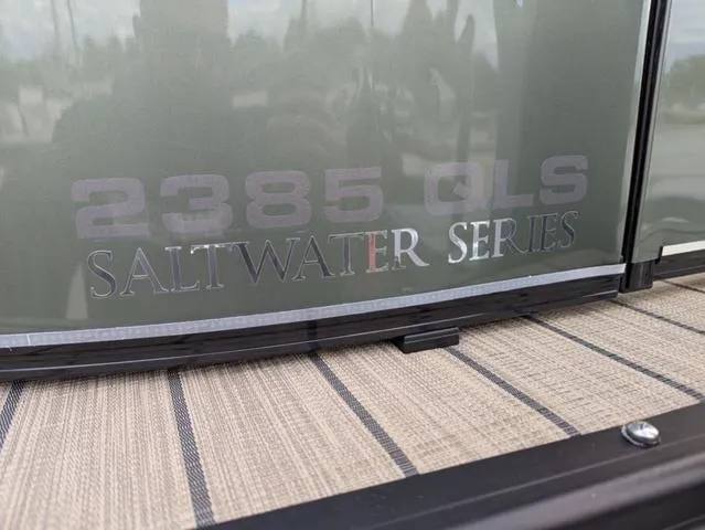 Slide: The Image of 2025 Avalon Catalina Quad Lounger 23 FT, Saltwater Series, 2385 QLS model detail. - 29