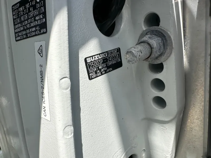 Slide: The Image of Close-up of Shallow Master 240 SMS 2023 machinery with visible labels and bolts. - 46