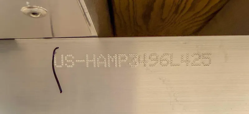 Slide: The Image of Hull identification number on a 2025 Harris CRUISER 230 SLDH boat. - 21