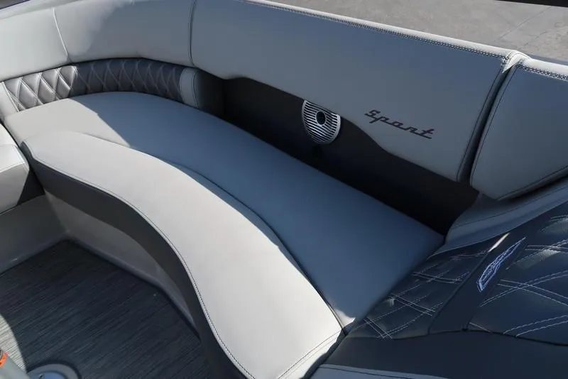 Slide: The Image of Luxurious seating in 2021 Bennington R Bowrider Quad Bench 24 RTFB boat. - 48