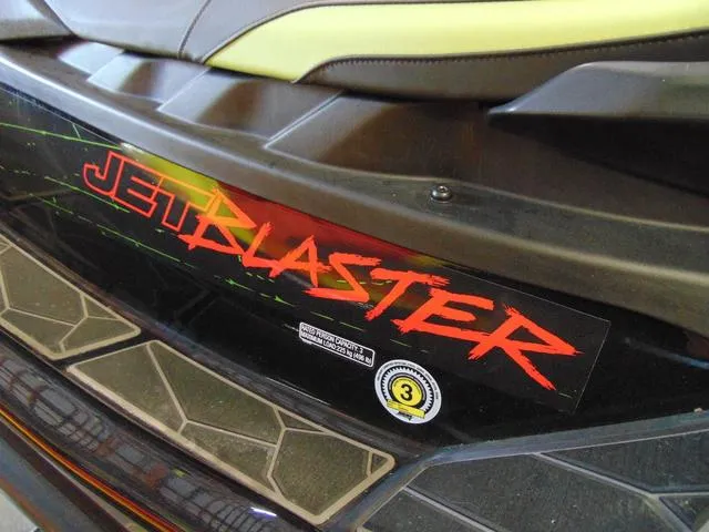 Slide: The Image of 2023 Yamaha Waverunner Jetblaster with bold red logo and sleek design. - 10