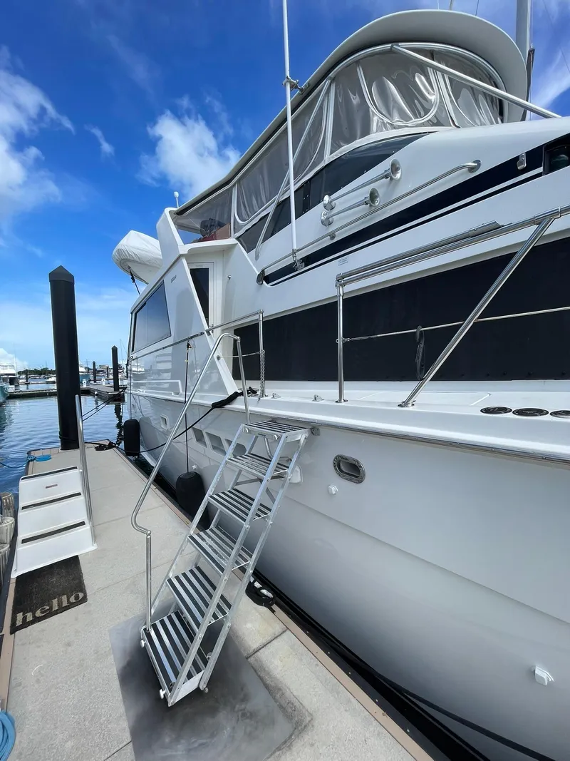 Slide: The Image of MARQUIPT TIDE RIDE FOLDING BOARDING STEPS WITH HAND RAIL - 117