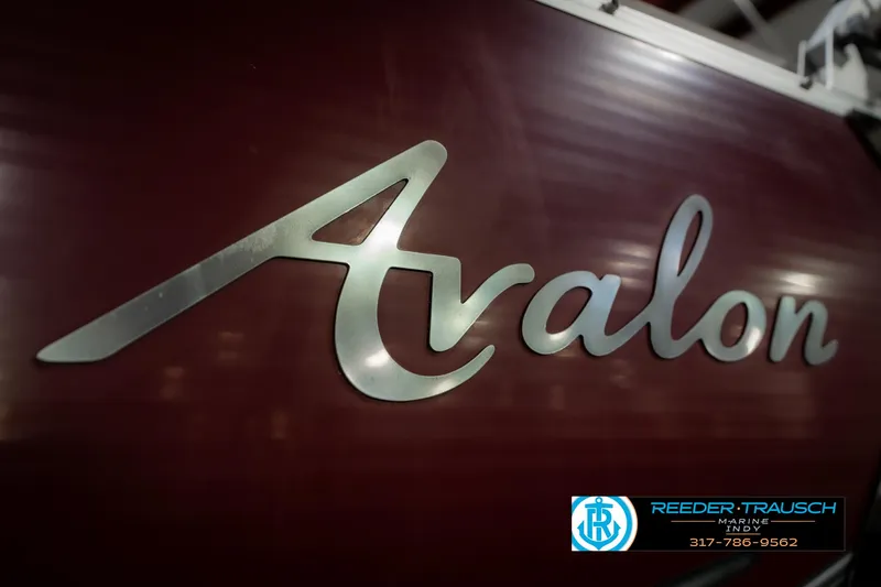 Slide: The Image of 2019 Avalon Eagle logo on maroon background, featuring Reeder-Trausch branding. - 39