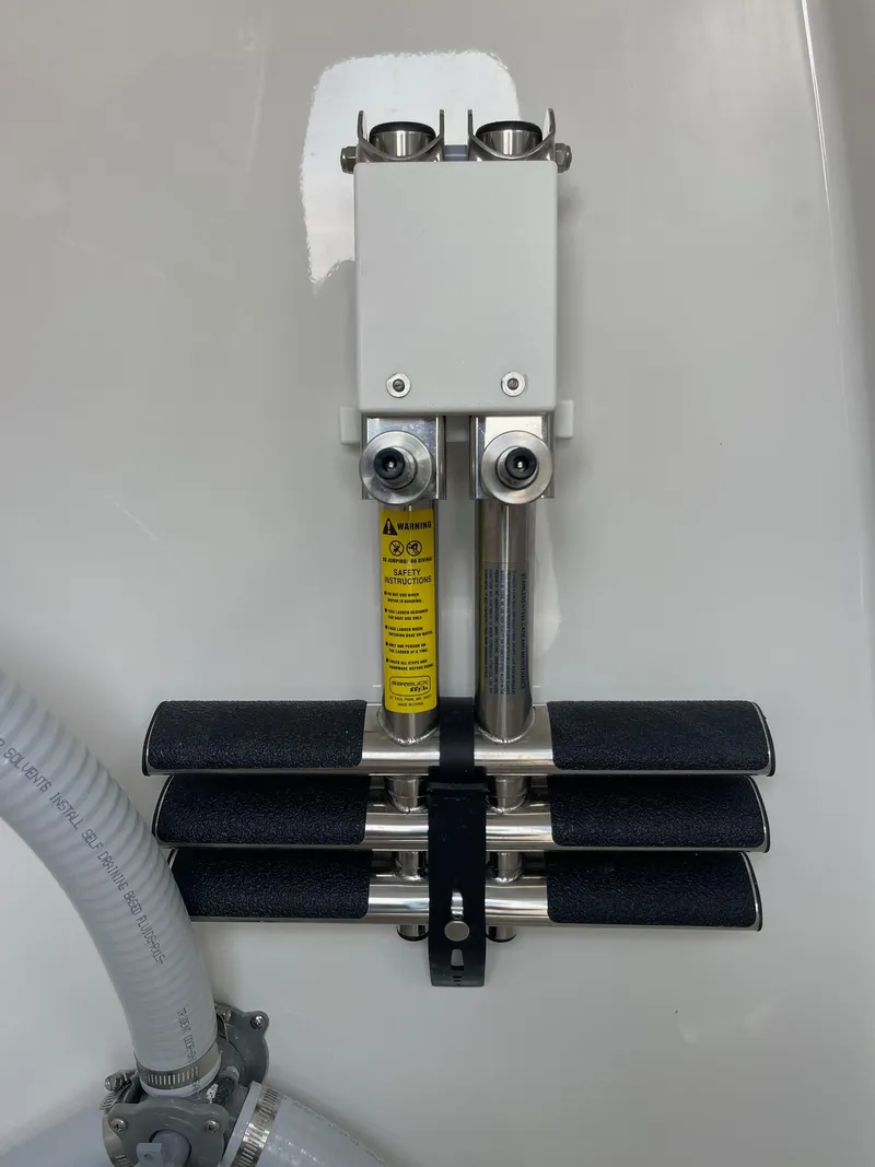 Slide: The Image of 2025 Sea Pro 262 Offshore boat ladder and fittings detail. - 57