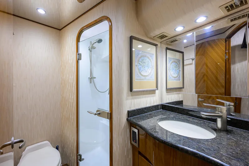 Slide: The Image of Viking 82 BLU FROG - Mid Port Guest Head - 37