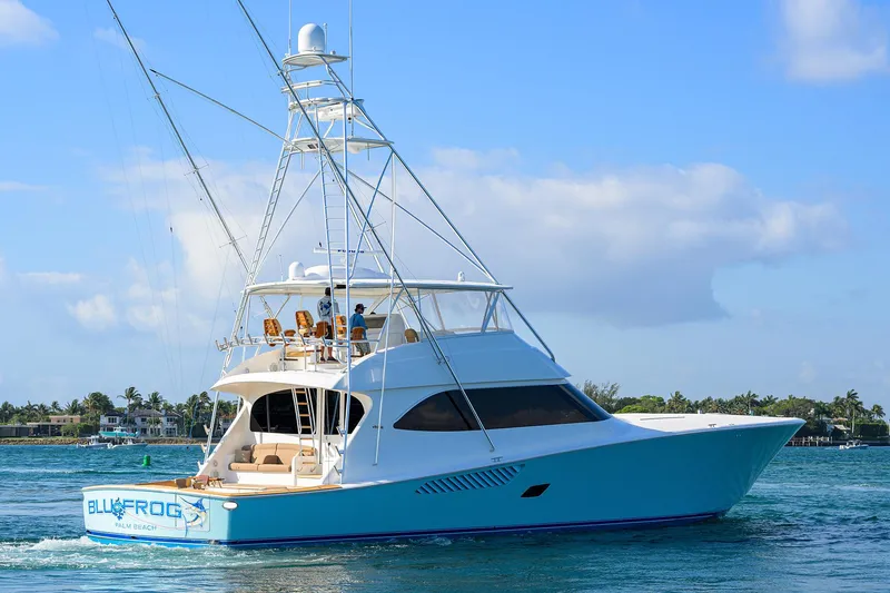 Slide: The Image of Viking 82 BLU FROG - Starboard Aft Profile - 66