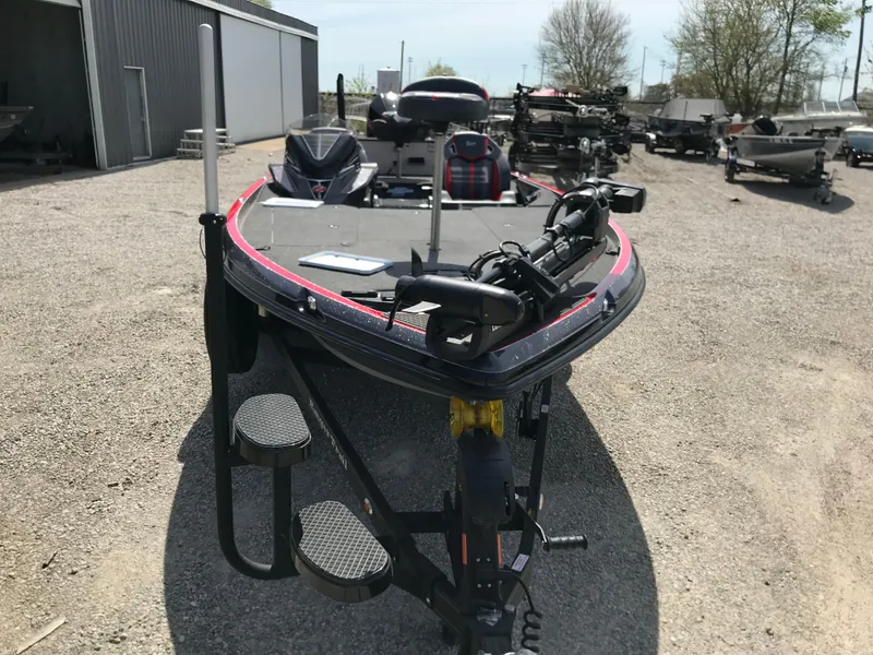 Slide: The Image of 2023 Ranger Z520R Ranger Cup Equipped boat in outdoor storage area. - 3