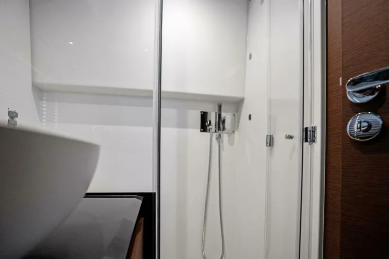 Slide: The Image of 2024 46 Prestige Flybridge -VIP Stateroom Head - 33