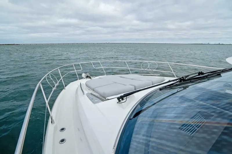 Slide: The Image of 2024 46 Prestige Flybridge -Foredeck - 45