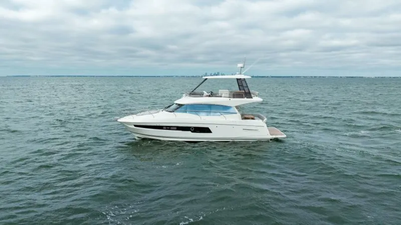 Slide: The Image of 2024 46 Prestige Flybridge -Profile - 50