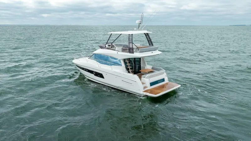 Slide: The Image of 2024 46 Prestige Flybridge -Profile - 53