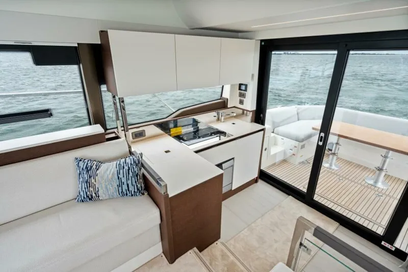 Slide: The Image of 2024 46 Prestige Flybridge -Galley - 6