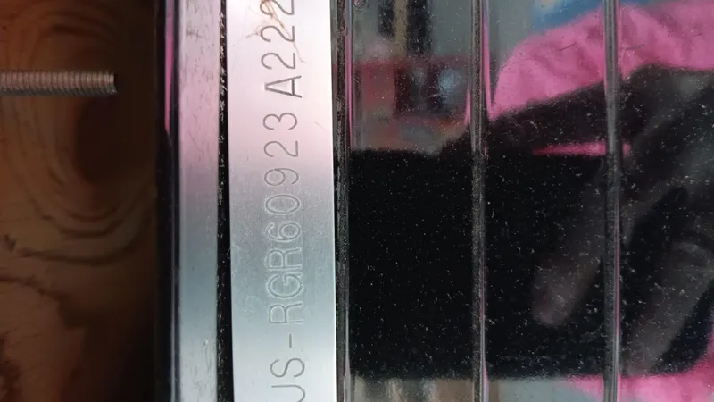 Slide: The Image of Close-up of a 2022 Ranger 200F serial number on a metallic surface. - 27