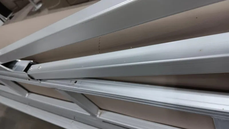 Slide: The Image of 2022 Ranger 200F aluminum frame detail, showcasing sleek and durable construction. - 6