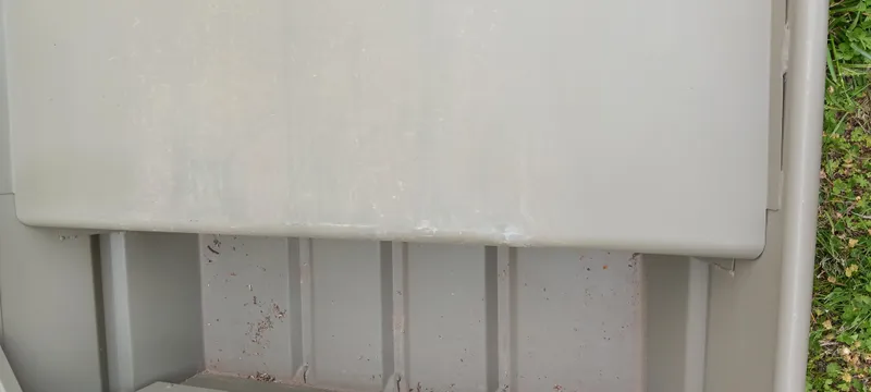 Slide: The Image of 2024 Tracker Grizzly 1236 Jon boat, close-up of interior hull design. - 4