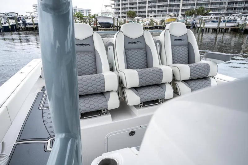 Slide: The Image of Boats wanted advertisement by Orange Beach Boat & Yacht Sales, featuring various boat images. - 38