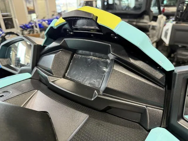 Slide: The Image of 2025 Yamaha Waverunner VX® Limited HO dashboard, featuring a sleek, modern design in a showroom setting. - 20