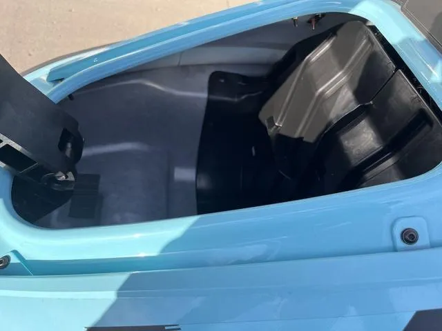 Slide: The Image of 2025 Yamaha Waverunner VX Limited HO storage compartment, open and empty. - 15