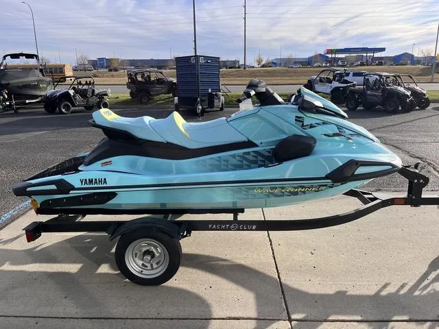Slide: The Image of 2025 Yamaha Waverunner VX Limited HO on trailer, parked outdoors. - 5