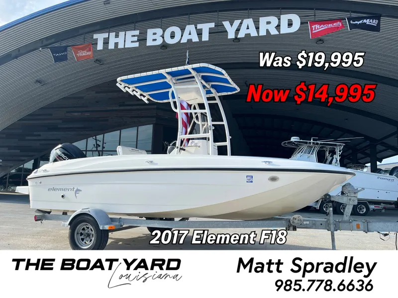 Slide: The Image of Bayliner Element F18 2017 - 1