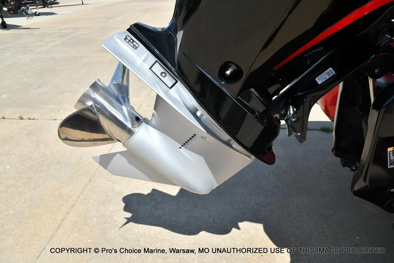 Slide: The Image of 2021 Nitro Z18 boat with 150 Mercury Pro-XS 4 Stroke engine propeller. - 23