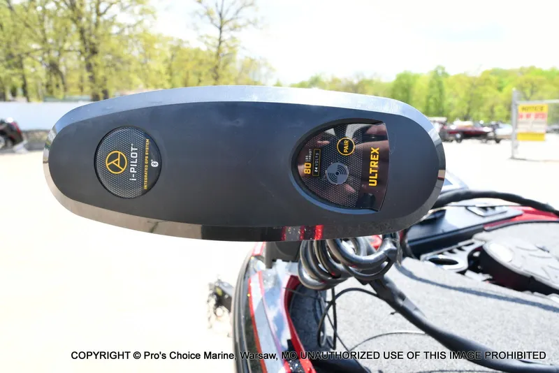 Slide: The Image of 2021 Nitro Z18 boat with i-Pilot Ultrex trolling motor, featuring advanced navigation controls. - 5