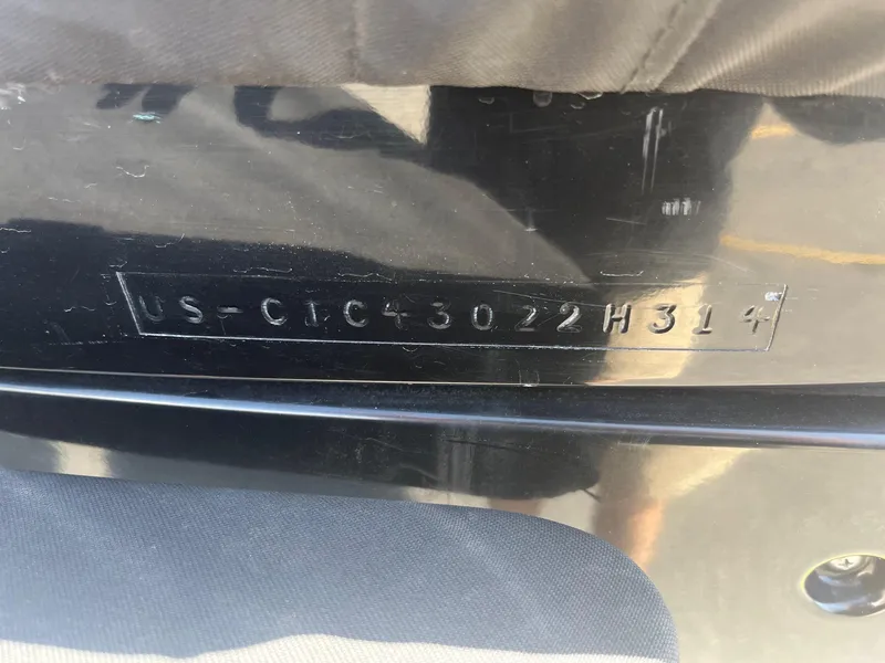 Slide: The Image of Hull identification number on 2014 Correct Craft 230 Team Edition boat. - 36